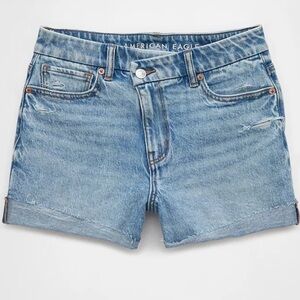 American Eagle mom jean shorts